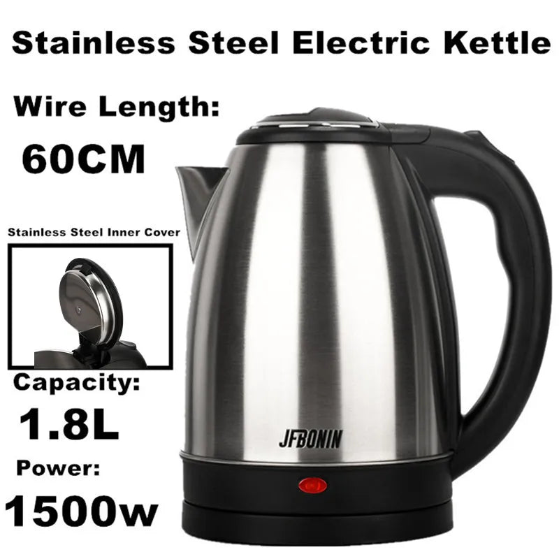 Bouilloire Électrique en Acier Inoxydable 18L