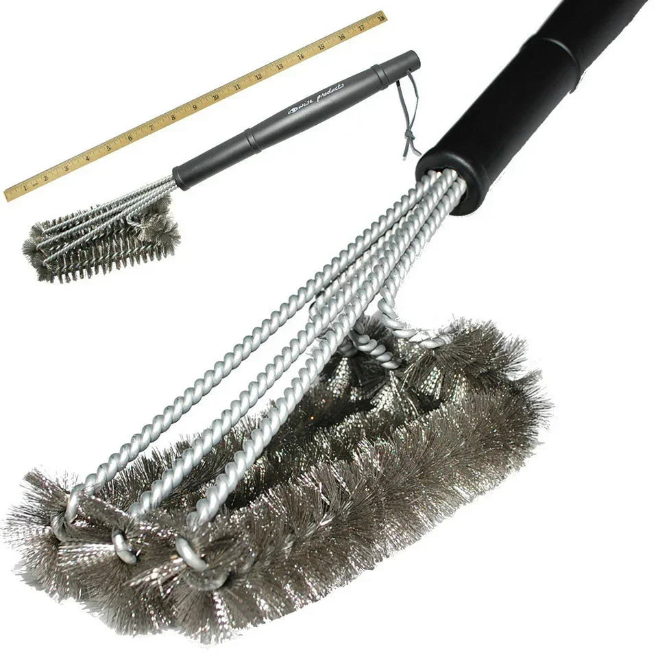 Brosse BBQ Inox 360° – Manche Long 45 cm